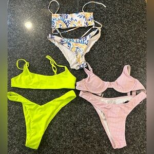 SHEIN SUIT BUNDLE (size:s) lmk if interested in other kinis on page I can bundle